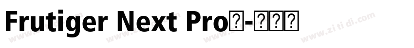 Frutiger Next Pro大字体转换 Frutiger Next Pro大字体转换